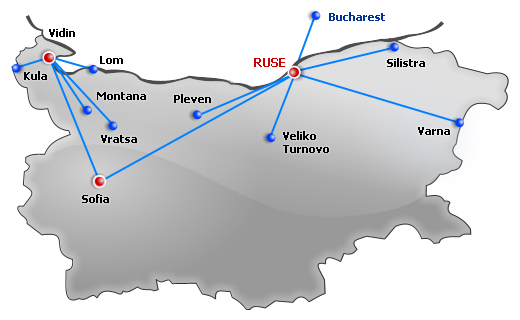 cities map